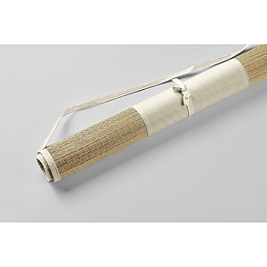 Přírodní slaměná plážová rohož, béžová