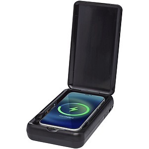 Přístroj na UV dezinfekci smartphonu s bezdrát. powerbankou 10000mAh - reklamní předměty