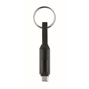 Přívěšek na klíče, 60W kabel, černá