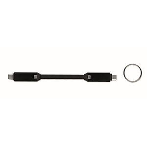 Přívěšek na klíče, 60W kabel, černá