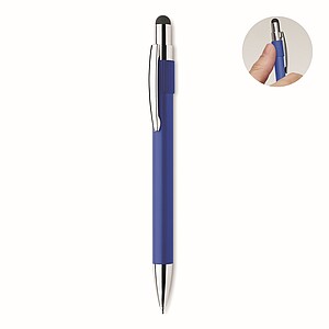 Propiska, stylus a spinner, královská modrá