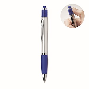 Propiska, stylus a spinner, královská modrá