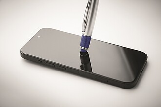 Propiska, stylus a spinner, královská modrá