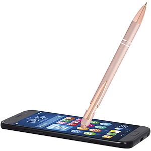 Propiska v barvě růžového zlata, jemně růžová