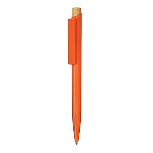 Propiska z recyklovaného plastu, oranžová