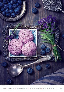 Provence 2026, nástěnný kalendář, prodloužená záda