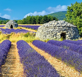 Provence 2026, nástěnný kalendář, prodloužená záda