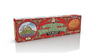 PUBU Francouzské sušenky La Mére Poulard Pure butter biscuit, papír 125 g