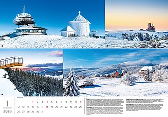 Putování po Česku 2027, nástěnný kalendář, prodloužená záda - reklamní kalendáře