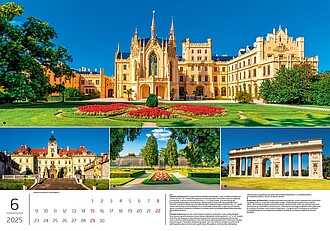 Putování po Česku 2027, nástěnný kalendář, prodloužená záda