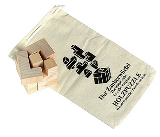 Puzzle dřevěné-kostka - reklamní předměty