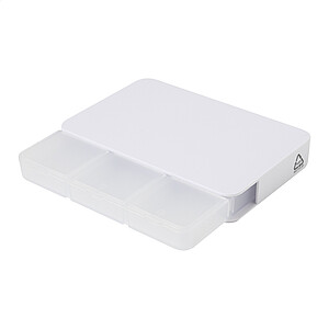 RABS box na pilulky, bílá - reklamní předměty