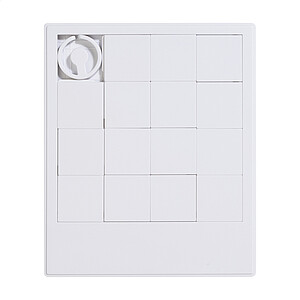 RABS posunovací puzzle, bílá