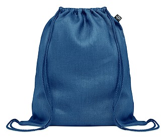 RAMI Stahovací batoh z konopí, modrý