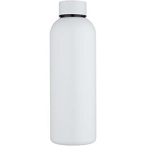 Recyklovaná jednostěnná nerezová láhev 750 ml, bílá
