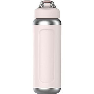 Recyklovaná láhev na vodu z nerezové oceli Stanley Classic Wellspring 710 ml, světle růžová