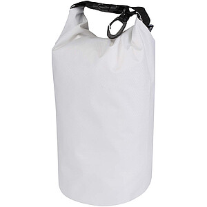 Recyklovaná nepromokavá taška Camper, 1,5 l, bílá - reklamní předměty