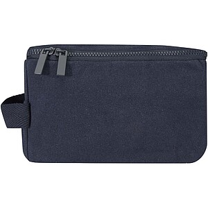 Recyklovaný organizér na toaletní potřeby 500 g/m2, námořní modrá