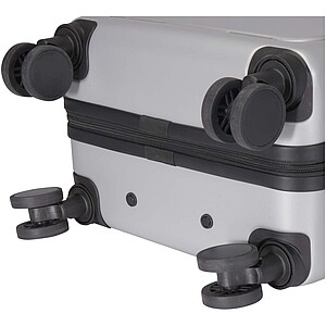 Recyklovaný palubní kufr velikosti 20”, stříbrný