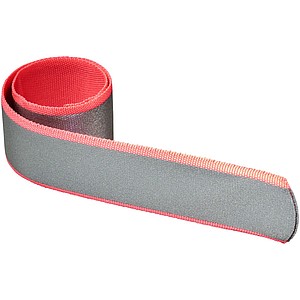 Reflexní omotávací pásek v neonových barvách, růžová - reflexní vesta s potiskem