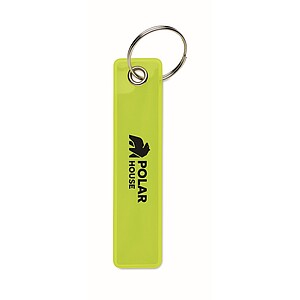 Reflexní přívěsek z PVC, neonově žlutá