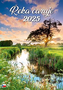 Řeka čaruje 2026, nástěnný kalendář, prodloužená záda