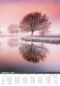 Řeka čaruje 2027, nástěnný kalendář, prodloužená záda