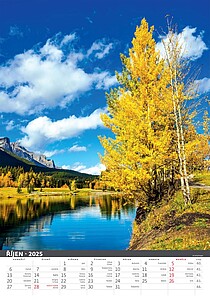 Řeka čaruje 2027, nástěnný kalendář, prodloužená záda