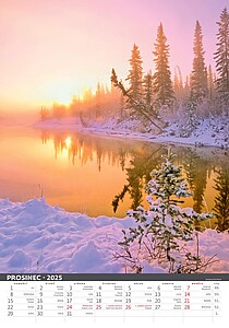 Řeka čaruje 2027, nástěnný kalendář, prodloužená záda