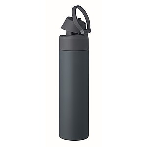 RENGIN Jednostěnná láhev z nerezové oceli 650 ml, námořní modrá