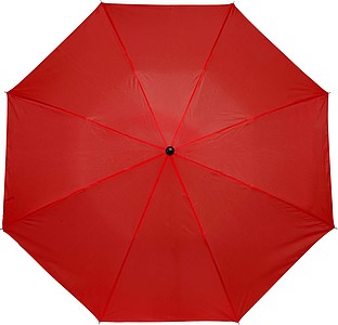 REPOST Skládací deštník v nylonovém obalu, červená