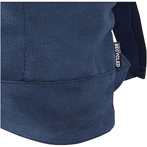 Rolovací batoh na notebook velikosti 14” z recyklovaného GRS, námořní modrá