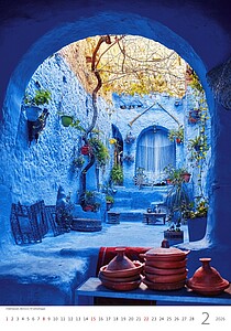 Romantic Corners 2026, nástěnný kalendář, prodloužená záda