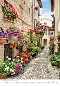 Romantic Corners 2027, nástěnný kalendář, prodloužená záda