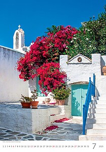 Romantic Corners 2027, nástěnný kalendář, prodloužená záda