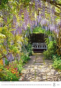 Romantic Corners 2027, nástěnný kalendář, prodloužená záda