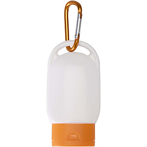 Rosie opalovací krém s SPF 30 a karabinou, oranžová