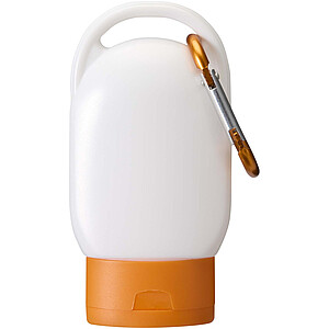 Rosie opalovací krém s SPF 30 a karabinou, oranžová