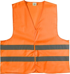 Rozlišovací vesta, oranžová, velikost XXL