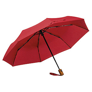 RPET deštník, červená