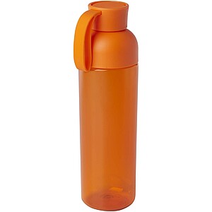 RPET láhev na vodu 600ml, oranžová
