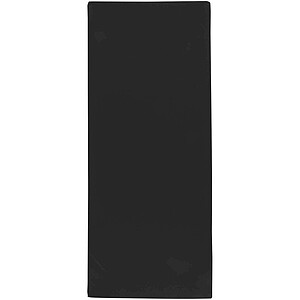 RPET sportovní ručník 30×80 cm, černá