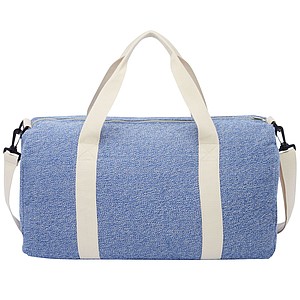 RUBLINA Sportovní taška ze směsi recyklované bavlny, modrá