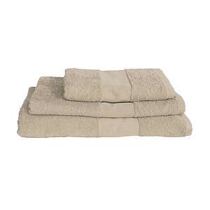 Ručník OLIMA BASIC TOWEL, 50 × 100 cm, béžová