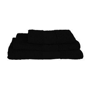 Ručník OLIMA BASIC TOWEL, 50 × 100 cm, černá