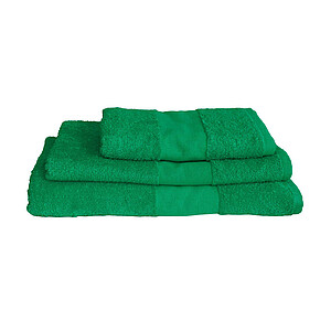Ručník OLIMA BASIC TOWEL, 50 × 100 cm, středně zelená
