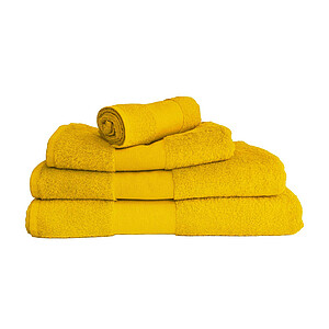 Ručník OLIMA CLASSIC TOWEL, 50 × 100 cm, tmavě žlutá