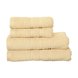 Ručník OLIMA PREMIUM COTTON BAMBOO TOWEL, 50 × 100 cm, jemně žlutá - reklamní předměty