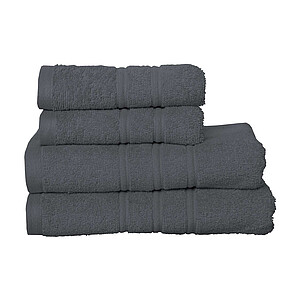 Ručník OLIMA PREMIUM COTTON BAMBOO TOWEL, 50 × 100 cm, šedá