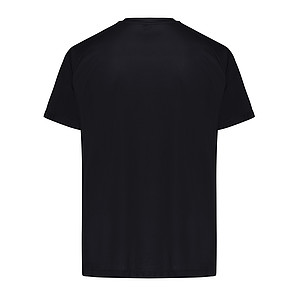 Rychle schnoucí tričko z recyklovaného polyesteru, černé, vel. 4XL